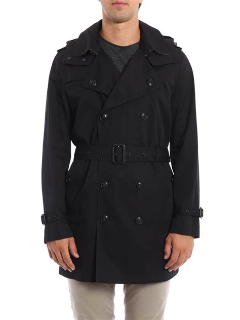 burberry trenchcoat herren mit lederband|Burberry trenchcoat damen schwarz.